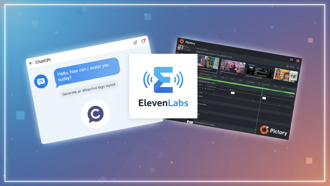 AI Tools for Content Creation - ChatGPT, ElevenLabs, and Pictory
